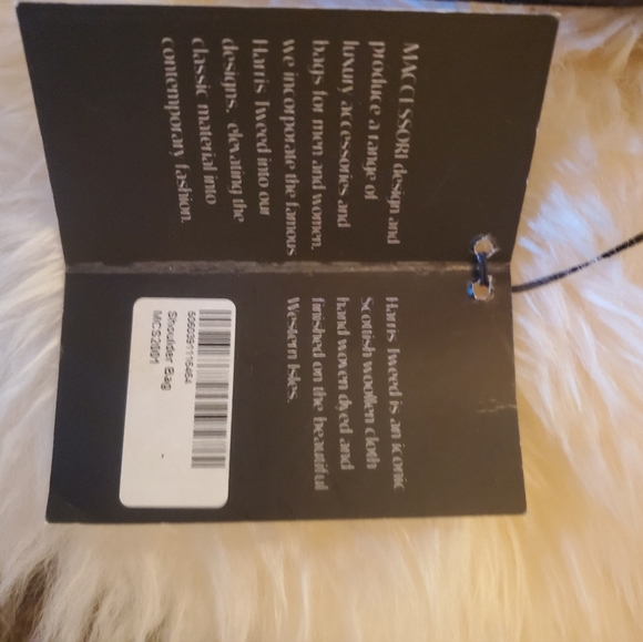 Harris Tweed Cross Body Shoulder Bag - Picture 2 of 7